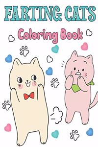 Farting Cats Coloring Book