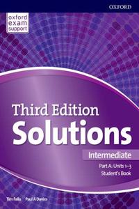 Solutions: Intermediate: Student's Book A Units 1-3
