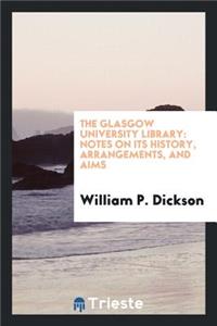 The Glasgow University Library