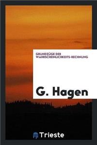 Grundzuge Der Wahrscheinlichkeits-Rechnung