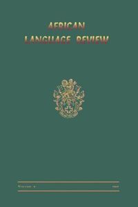 African Language Review