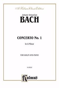 BACH VIOLIN CONC A MINOR V