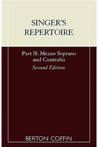 The Singer's Repertoire, Part II