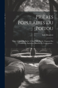 Prières Populaires Du Poitou