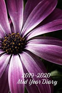 2019-2020 Mid Year Diary: African Daisy Academic Year Planner (6x9 Page-a-Day A5 Paperback)