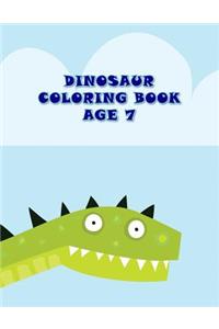 Dinosaur Coloring Book Age 7