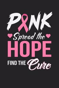 Pink Spread The Hope Find The Cure
