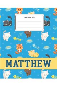 Composition Book Matthew