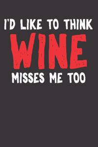 WINE Notebook Journal
