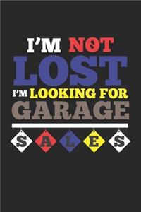 I'm not lost Im looking for garage sales