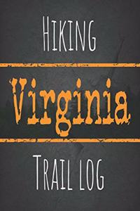 Hiking Virginia trail log