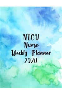 NICU Nurse Weekly Planner 2020