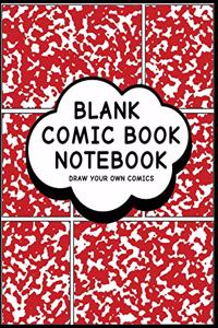 Blank Comic Book Notebook