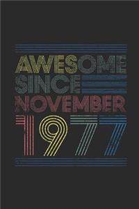 Awesome Since November 1977