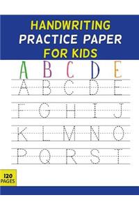 Handwriting Practice Paper