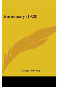 Immensity (1920)