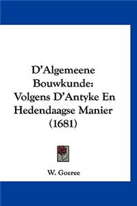 D'Algemeene Bouwkunde