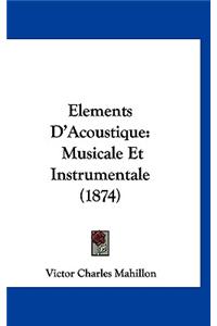 Elements D'Acoustique