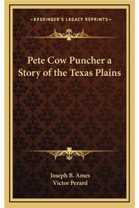 Pete Cow Puncher a Story of the Texas Plains