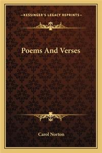 Poems and Verses