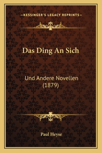 Ding An Sich
