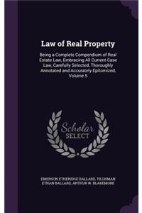 Law of Real Property