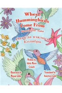 Where Hummingbirds Come From Bilingual Russian English