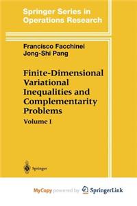Finite-Dimensional Variational Inequalities and Complementarity Problems