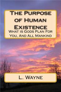 The Purpose of Human Existence: What Is Gods Plan for You and All Mankind