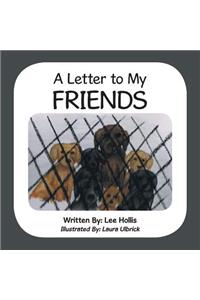 A Letter to My Friends