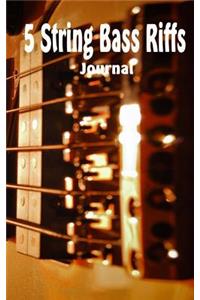 5 String Bass Riffs Journal