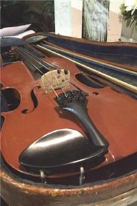Vintage Violin Journal: 150 Page Lined Notebook/Diary