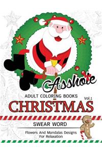 AssH*le Adults Coloring Book Christmas Vol.1