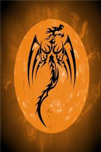 Fantasy Journal - Fire Dragon (Orange)