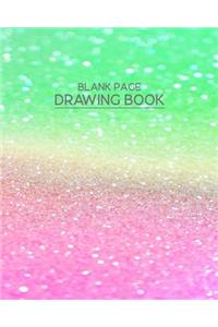 Blank Page Drawing Book