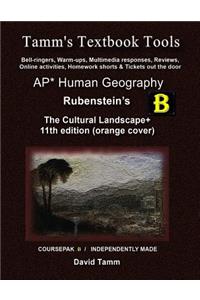 The Cultural Landscape 11th Edition+ Activities Bundle