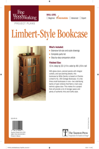Fine Woodworking's Limbert-Style Bookcase