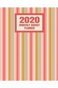 2020 Monthly Budget Planner