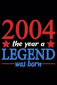 2004 The Year A Legend Was Born