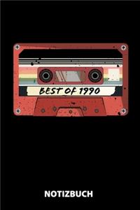 Best Of 1990 Notizbuch