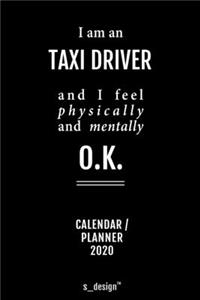 Calendar 2020 for Taxi Drivers / Taxi Driver
