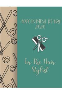 Appointment Diary 2020 For the hair stylist