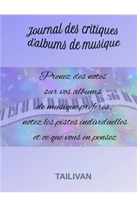 Journal de Critiques d'Album de Musique