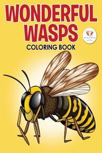 Wonderful Wasps Insect Coloring Book
