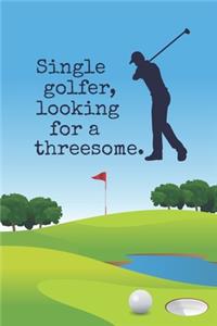 Single Golfer, Looking For A Threesome