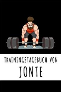 Trainingstagebuch von Jonte