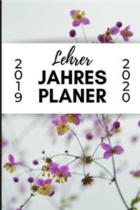 Lehrer Jahres Planer 2019 2020