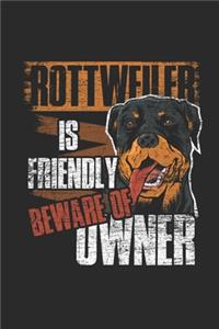Rottweiler Is Friendly