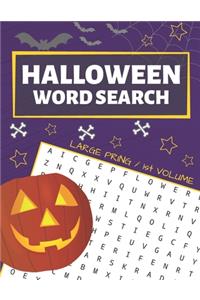 Halloween Word Search