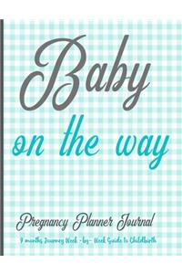 Baby on the Way Pregnancy Planner Journal 9 Months Journey Week-by-Week Guide to Childbirth